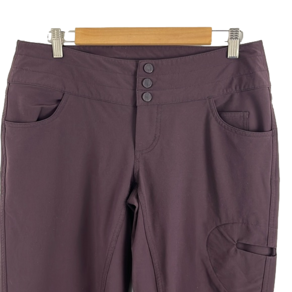 Lululemon Carry Less Purple Nylon Hiking Pants Women's Size 10